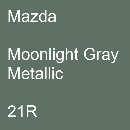 Mazda, Moonlight Gray Metallic, 21R.